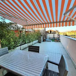 Il Torchio Rooftop With Wide Terrace Apartment Sirmione